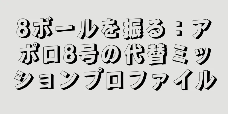 8ボールを振る：アポロ8号の代替ミッションプロファイル