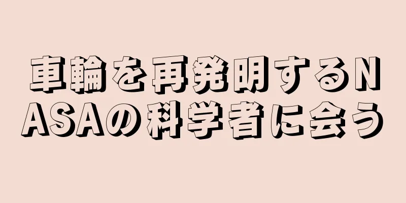 車輪を再発明するNASAの科学者に会う