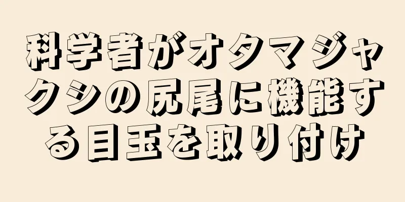 科学者がオタマジャクシの尻尾に機能する目玉を取り付け