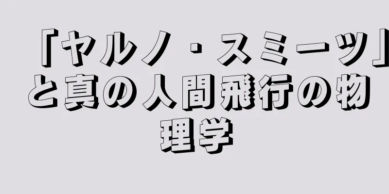 「ヤルノ・スミーツ」と真の人間飛行の物理学
