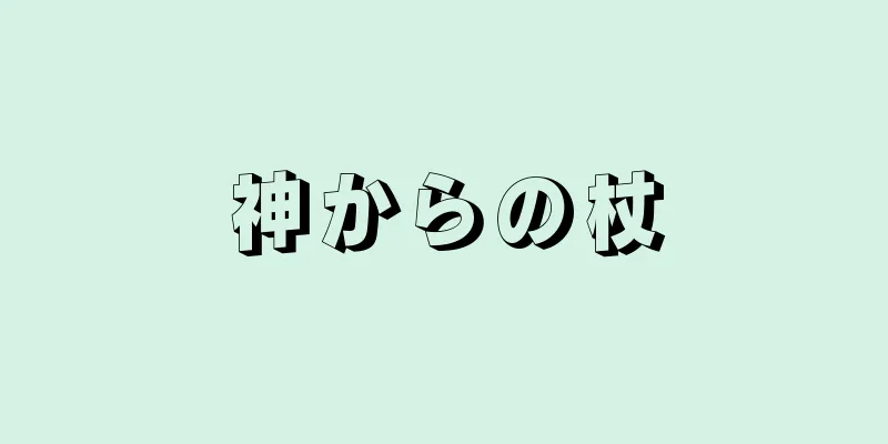 神からの杖