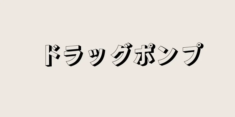 ドラッグポンプ