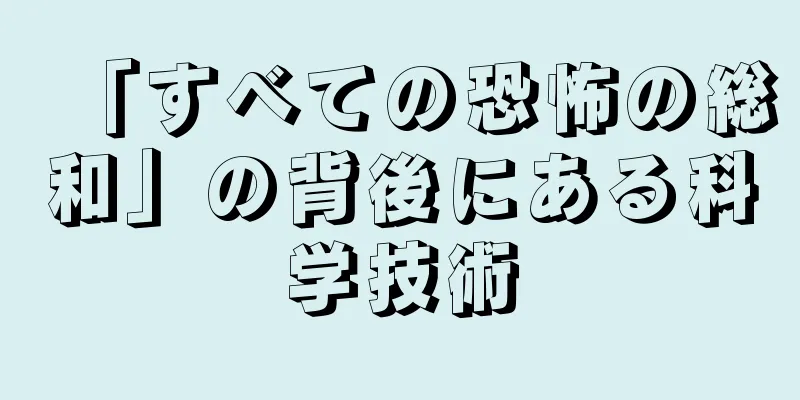 「すべての恐怖の総和」の背後にある科学技術