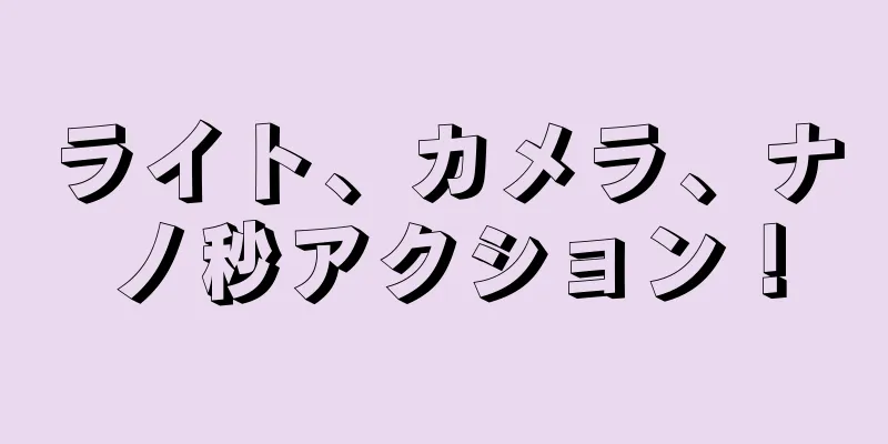 ライト、カメラ、ナノ秒アクション！