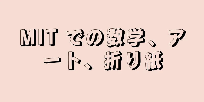 MIT での数学、アート、折り紙